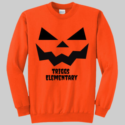 Adult Crewneck - Jack O Lantern - Black Thumbnail