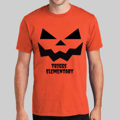 Adult T-Shirt - Jack O Lantern - Black Thumbnail