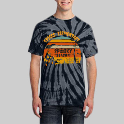 Adult Tie-Dye T-Shirt - Haunted House  Thumbnail