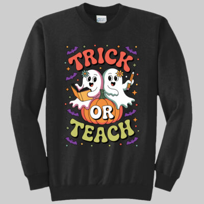 Adult Crewneck - Trick or Teach  Thumbnail