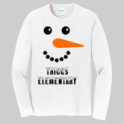 Adult Long Sleeve Shirt - Snowman Thumbnail