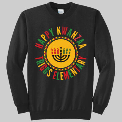 Adult Crewneck - Happy Kwanzaa Thumbnail