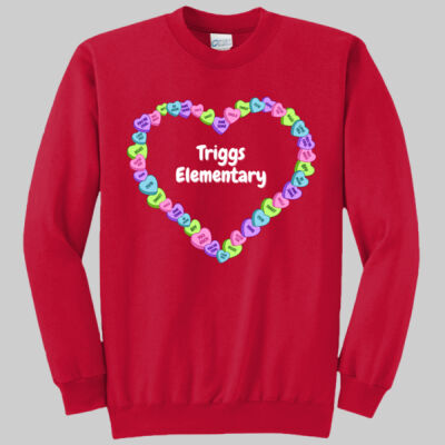 Adult Crewneck - Candy Hearts Thumbnail