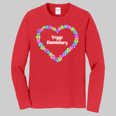 Adult Long Sleeve Shirt - Candy Hearts Thumbnail